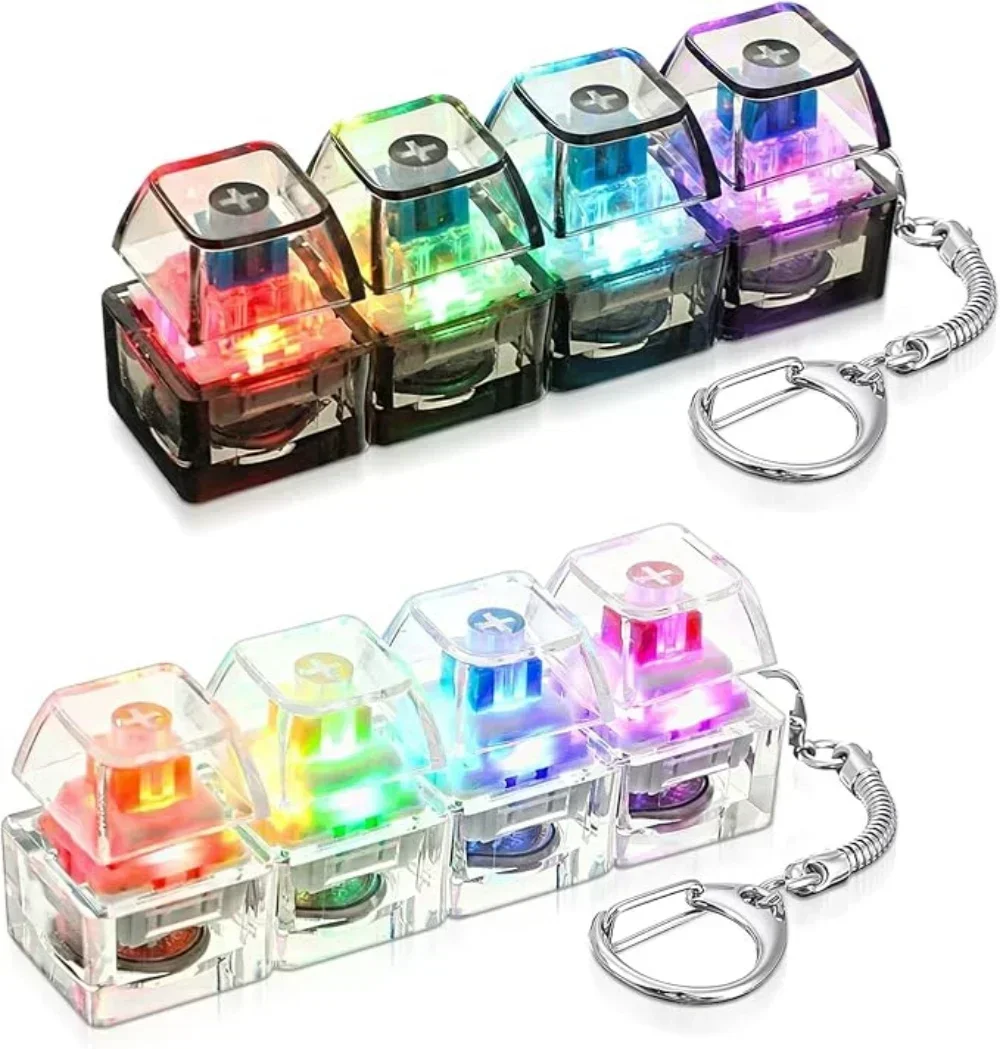 LED Light-Up Keychain Keyboard - Up Lighting Decor recension och pris