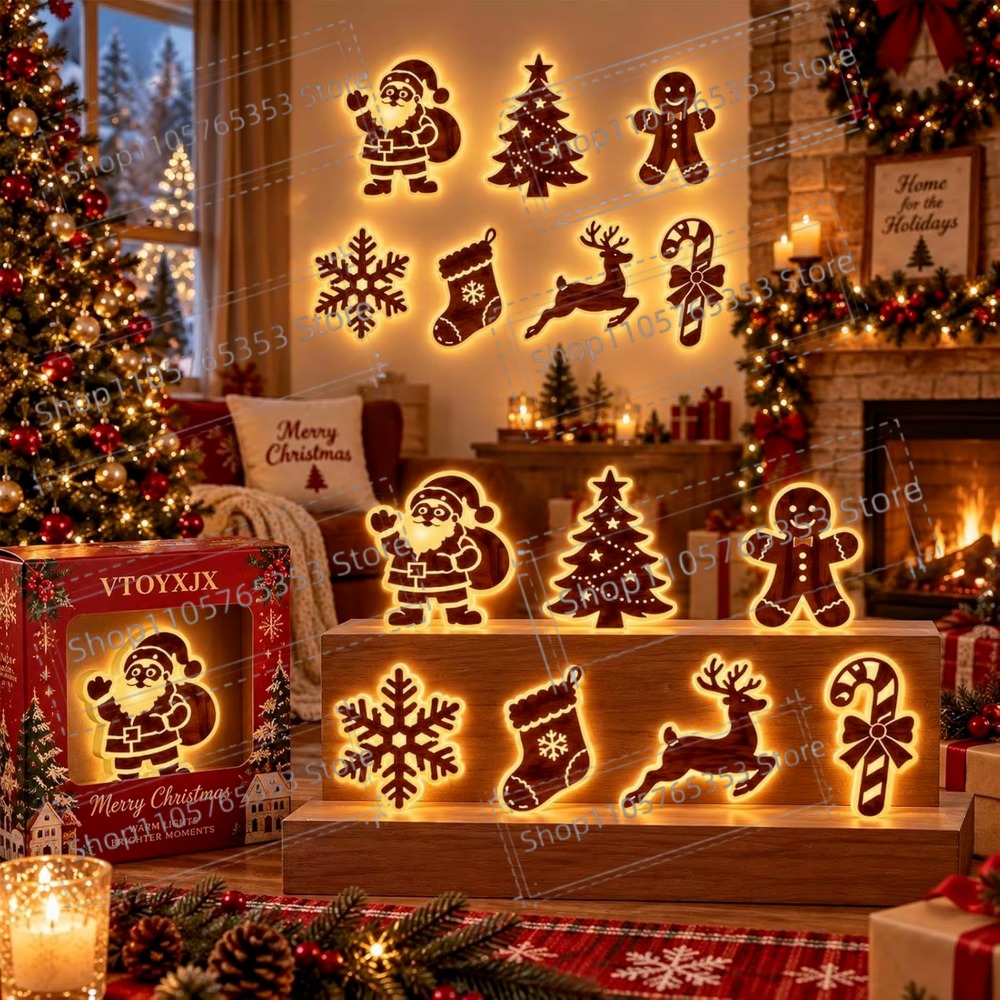 2027 Reindeer Glow Christmas D - Lighting Christmas Decor recension och pris
