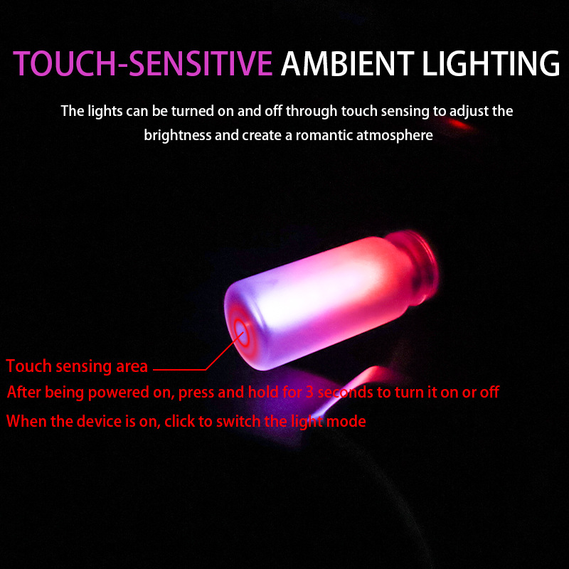 Car USB Night Light Touch Dimm - Lighting Mcqueen Bedroom Decor recension och pris