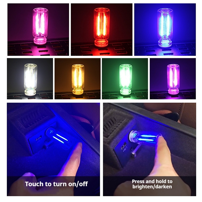 Portable USB Night Light Touch - Lighting Mcqueen Bedroom Decor recension och pris