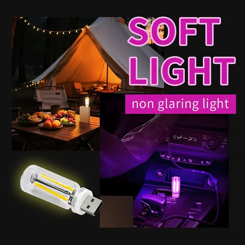 Portable USB Night Light Touch - Lighting Mcqueen Bedroom Decor recension och pris