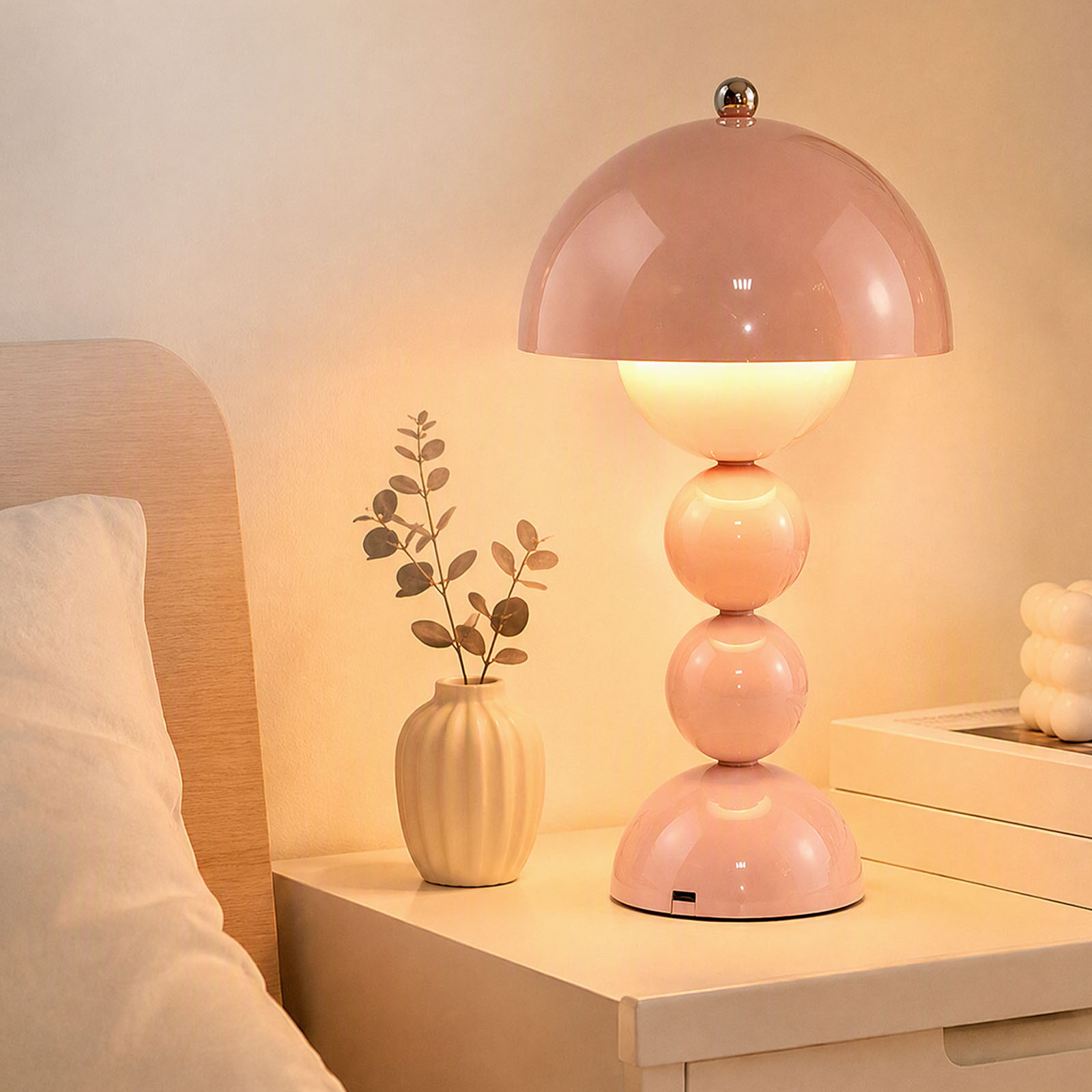 Vintage Mushroom Table Lamp US - Decor Lighting Lamps recension och pris